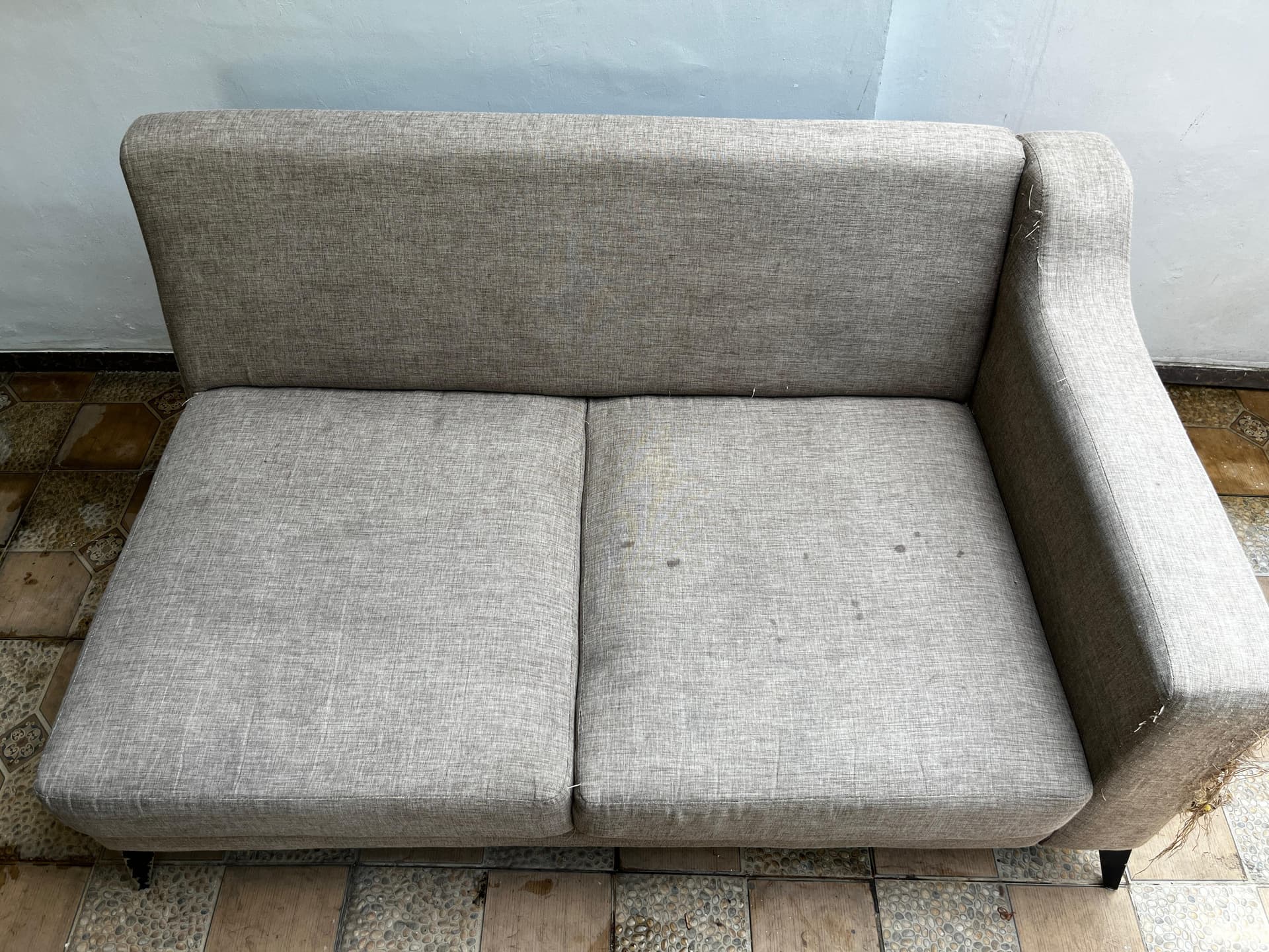 Sofa Before & After after real photo